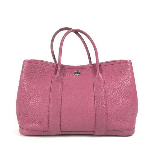 HERMES カバン ガーデンパーティTPM ガーデンパーティ TPM カバン ハンドバッグ トートバッグ ネゴンダ レディース トスカ パープル系
