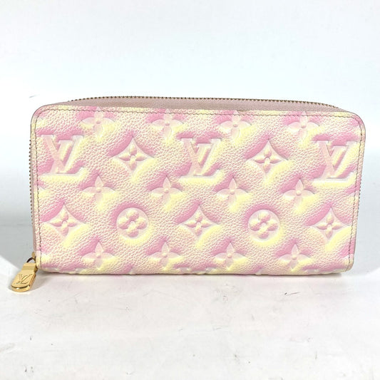 LOUIS VUITTON M81299 モノグラムアンプラント サマースターダスト ジッピーウォレット ラウンドファスナー 長財布 モノグラムアンプラントレザー レディース ピンク