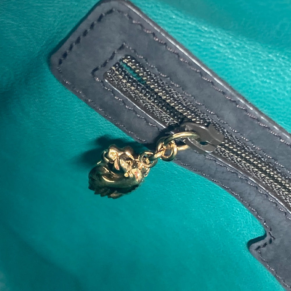 BVLGARI レオーニ 2WAYバッグ トートバッグ 斜め掛け ショルダーバッグ レザー レディース ダークブラウン系