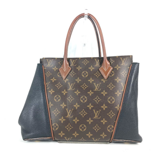 LOUIS VUITTON M40942 モノグラム トートW PM トートバッグ カバン 肩掛け ショルダーバッグ ハンドバッグ モノグラムキャンバス レディース ブラウン