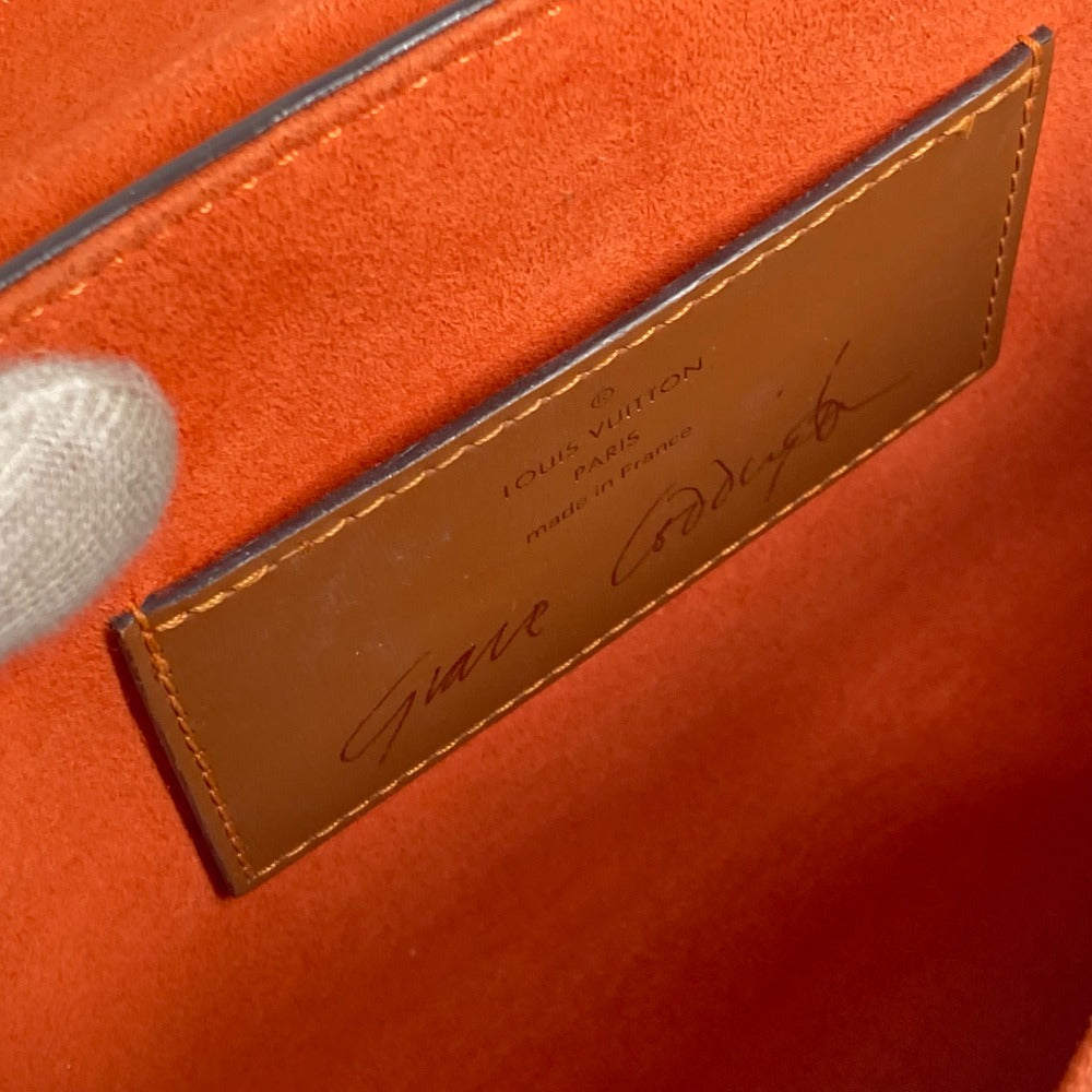 LOUIS VUITTON M44408 モノグラム キャットグラム 猫 サック ツイストMM カバン チェーンバッグ 斜め掛け Wチェーン ショルダーバッグ モノグラムキャンバス レディース ブラウン