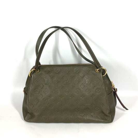 LOUIS VUITTON M43669 モノグラムアンプラント ポンテュPM カバン 肩掛け ショルダーバッグ モノグラムアンプラントレザー レディース カーキファンゴ カーキ