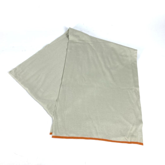 HERMES バイカラー ショール ストール マフラー シルク レディース ライトグリーン系 - brandshop-reference