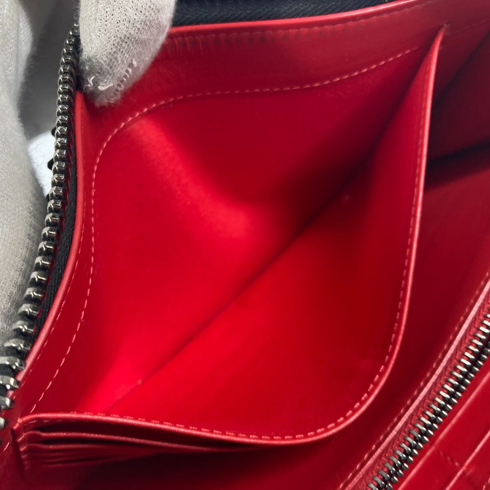 Christian Louboutin 1165043 カバン ハンドバッグ PANETTONE パネトーネ スタッズ トラベルケース 長財布 レザー メンズ ブラック