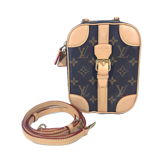 LOUIS VUITTON M68623 モノグラム ヴァリゼット・ヴェルティカル 斜め掛け カバン ポシェット ハンドバッグ 2WAYバッグ ショルダーバッグ モノグラムキャンバス レディース ブラウン