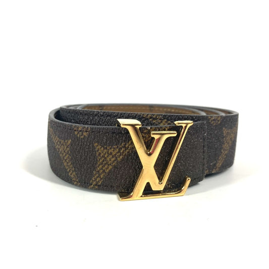 LOUIS VUITTON M0149 モノグラム・リバース サンチュール・LVアイコニック アクセサリー ズボン用ベルト ベルト モノグラムリバースキャンバス ユニセックス ベージュ