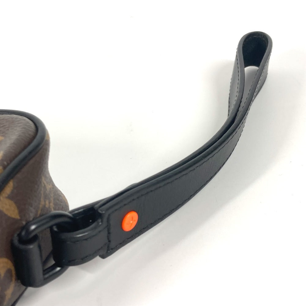 LOUIS VUITTON M44458 モノグラムソーラー ポシェット・ヴォルガ クラッチバッグ カバン ポーチ チェーン ストラップ付 セカンドバッグ モノグラムキャンバス ユニセックス ブラウン