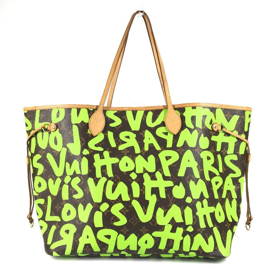 LOUIS VUITTON M93703 モノグラム グラフィティ ネヴァーフルGM ネヴァーフル GM ショルダーバッグ カバン 肩掛け トートバッグ モノグラムグラフィティキャンバス レディース ヴェール グリーン