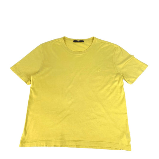 LOUIS VUITTON ロゴ LVサークル アパレル トップス Tシャツ RM191Q 半袖Tシャツ コットン メンズ イエロー