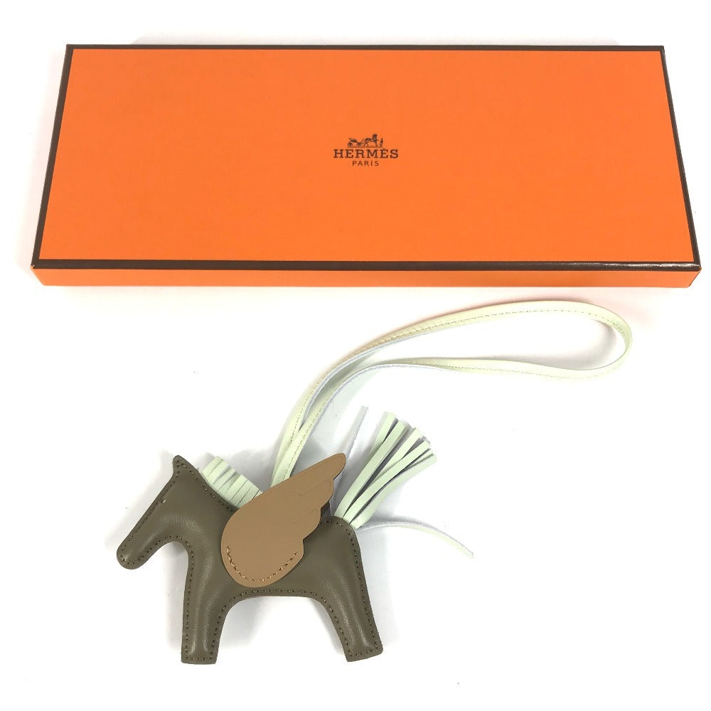 HERMES ペガサスPM ペガサス PM バッグチャーム チャーム アニョーミロ レディース ビズキュイ/エトゥープ ブラウン系