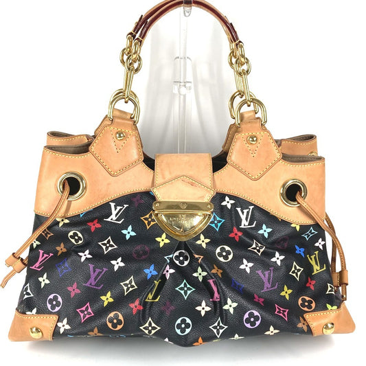 LOUIS VUITTON M40124 モノグラムマルチカラー ウルスラ カバン 肩掛け トートバッグ ショルダーバッグ モノグラムマルチカラーキャンバス ユニセックス ノワール ブラック