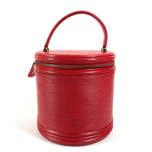 LOUIS VUITTON M48037 エピ カンヌ バニティバッグ カバン ハンドバッグ ハンドバッグ エピレザー レディース カスティリアンレッド レッド