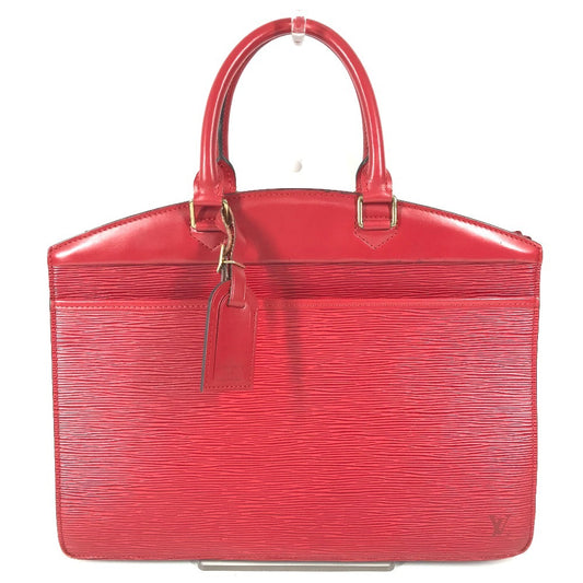 LOUIS VUITTON M48187 エピ リヴィエラ カバン ロゴ トートバッグ ハンドバッグ エピレザー ユニセックス カスティリアンレッド レッド