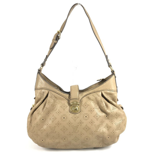 LOUIS VUITTON M95973 モノグラムマヒナ XS カバン 斜め掛け ショルダーバッグ モノグラムマヒナレザー レディース ベージュ