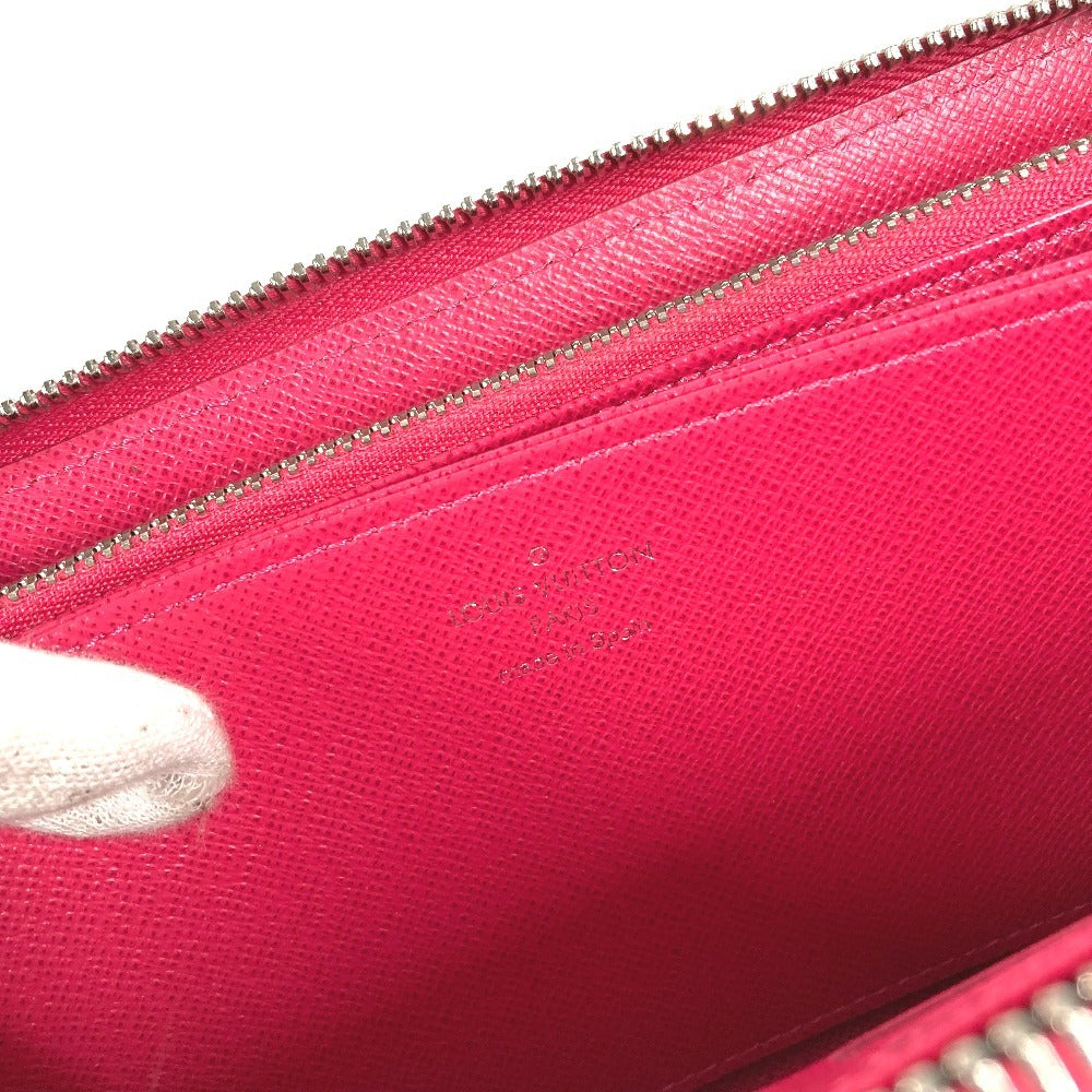 LOUIS VUITTON M80113 Epi Zippy Wallet Round Zipper Long Wallet Epi Leather Women's Rose Pondicherry Pink