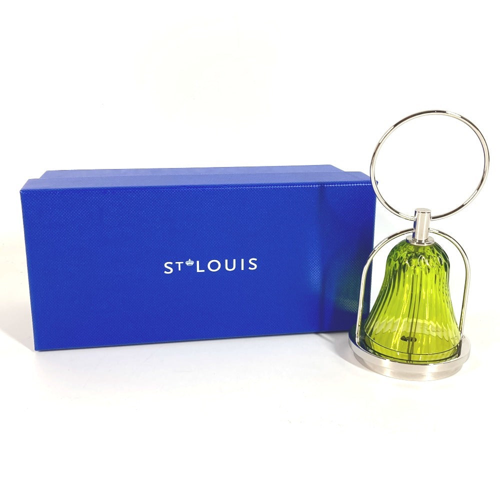 HERMES 101735 サンルイ STLOUIS リュシオル アポロ ランタンモチーフ ランプ インテリア テーブルランプ オブジェ クリスタルガラス ユニセックス グリーン