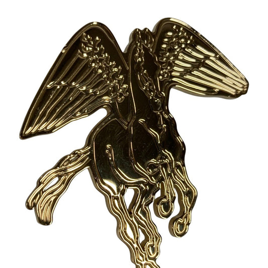 HERMES スカーフリング ぺガスグラヴェ アクセサリー ジュエリー スカーフリング メタル ユニセックス ゴールド