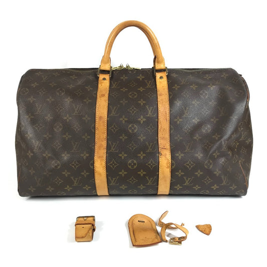 LOUIS VUITTON M41426 モノグラム キーポル50 キーポル 50 旅行バッグ ハンドバッグ トラベルバッグ ボストンバッグ モノグラムキャンバス ユニセックス ブラウン