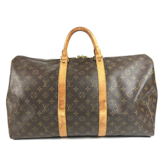 LOUIS VUITTON M41426 モノグラム キーポル50 キーポル 50 旅行バッグ ハンドバッグ トラベルバッグ ボストンバッグ モノグラムキャンバス ユニセックス ブラウン