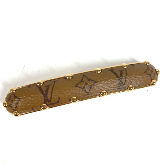 LOUIS VUITTON M69613 モノグラム リバース バレッタ モノグラム スウィート ドリーム ヘアアクセサリー ヘアピン バレッタ モノグラムリバースキャンバス レディース ブラウン