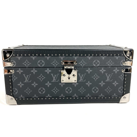 LOUIS VUITTON M44127 モノグラムエクリプス コフレ アクセソワール ジュエリーケース 時計ケース ウォッチケース アクセサリーケース トランク モノグラムエクリプスキャンバス ユニセックス ブラック