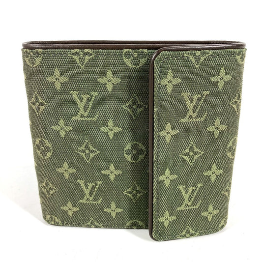 LOUIS VUITTON M92440 モノグラムミニ ポルトビエカルトクレディモネ ポルト ビエ カルト クレディ モネ ウォレット コンパクトウォレット 3つ折り財布 モノグラムミニキャンバス ユニセックス カーキ
