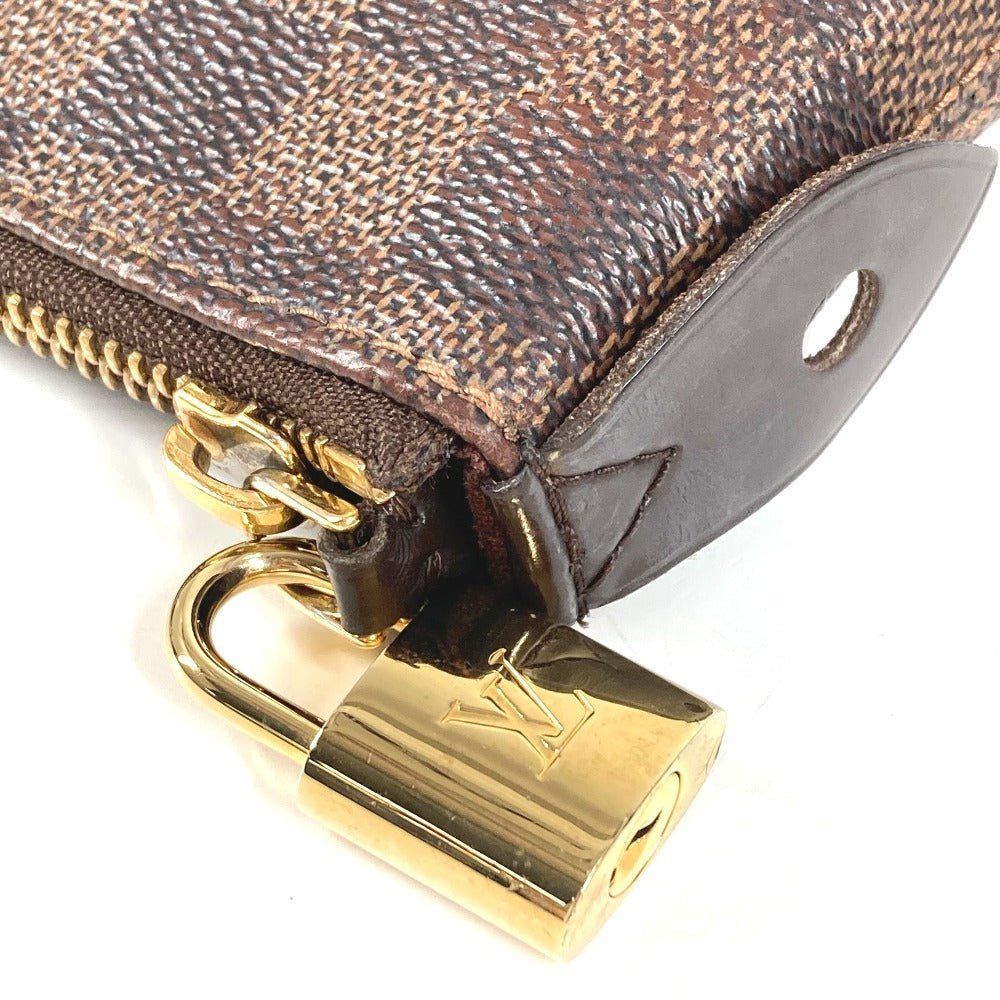 LOUIS VUITTON N41013 ダミエ イエナMM 肩掛け イエナ MM カバン ショルダーバッグ 肩掛け トートバッグ ダミエキャンバス ユニセックス エベヌ ブラウン