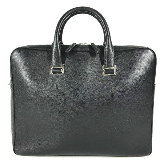 Dunhill L3ZC81A カドガン カバン ハンドバッグ 書類バッグ ブリーフケース ビジネスバッグ レザー メンズ ブラック