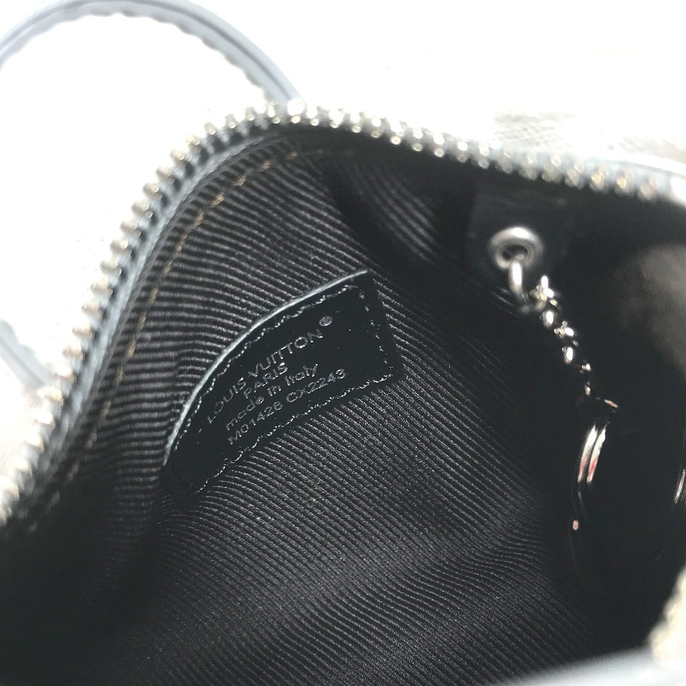 LOUIS VUITTON M01428 Monogram Metallic Mirror Mini Keepall Mini Keepall Bag Charm Mini Boston Key Holder MonogramCanvas / Leather Brown/Silver Used