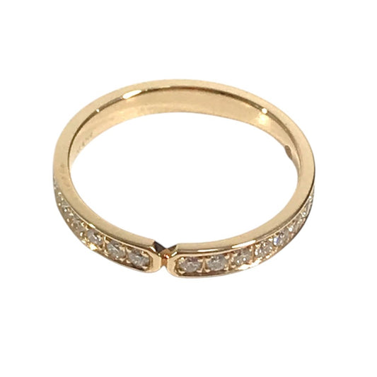 HERMES H119669B D0.41ct Wedding rings Everkelly Gold K18 18K Accessories Jewelry Ring Au750 Pink Gold Used