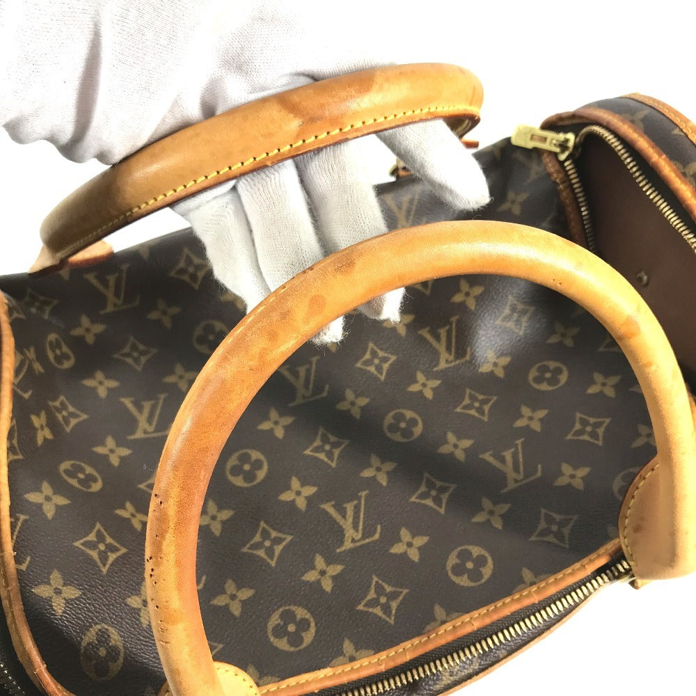 LOUIS VUITTON M42024 Monogram Sac Shan 40 Pet bag, pet carrier, dog, puppy Duffle Bag MonogramCanvas Brown Used