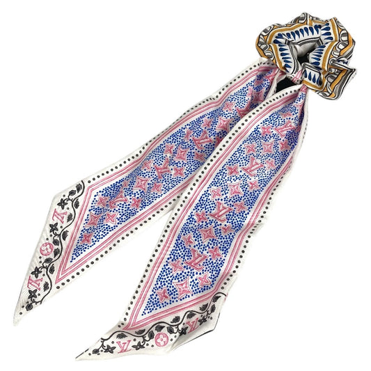 LOUIS VUITTON M98383 Chouchou Summer Garden Hair ties, hair accessories, charms, bracelets Shush silk Multicolore Used
