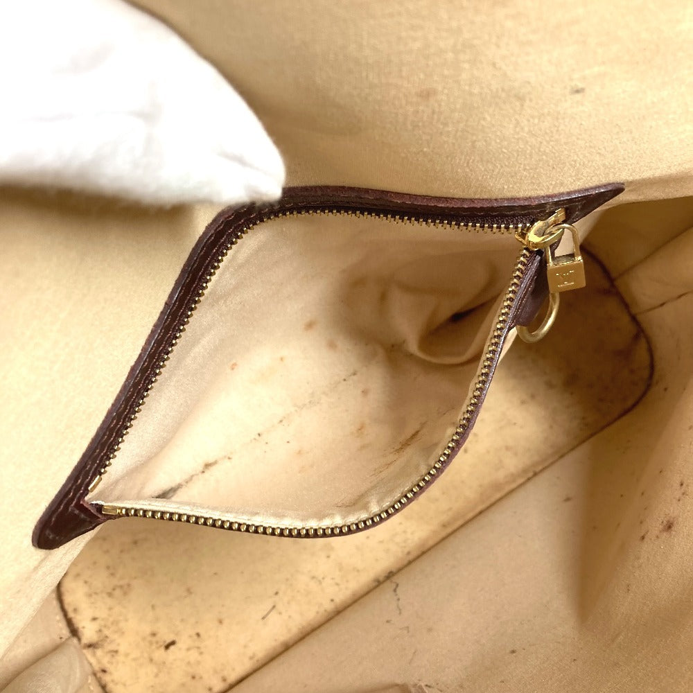 LOUIS VUITTON M92204 โมโนแกรมมินิ อัลมา แฮนด์แบ็ก โท้ทแบ็ก กระเป๋า กระเป๋าสะพายข้าง โมโนแกรมมินิแคนวาส สำหรับผู้หญิง สีกุหลาบแดง