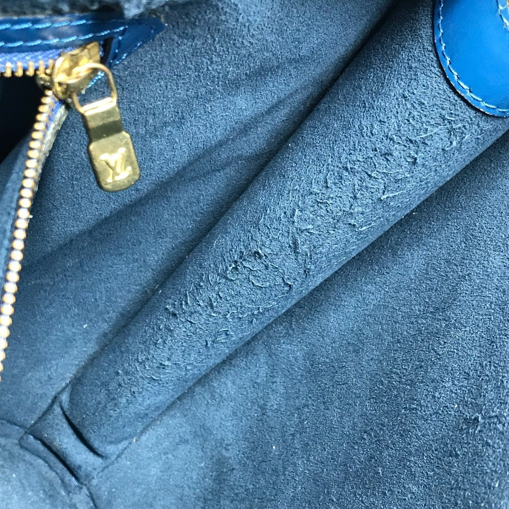 LOUIS VUITTON M52265 Epi Saint Jacques Shopping Shoulder Bag กระเป๋าสะพาย กระเป๋าถือ หนัง Epi Unisex Toledo Blue สีน้ำเงิน