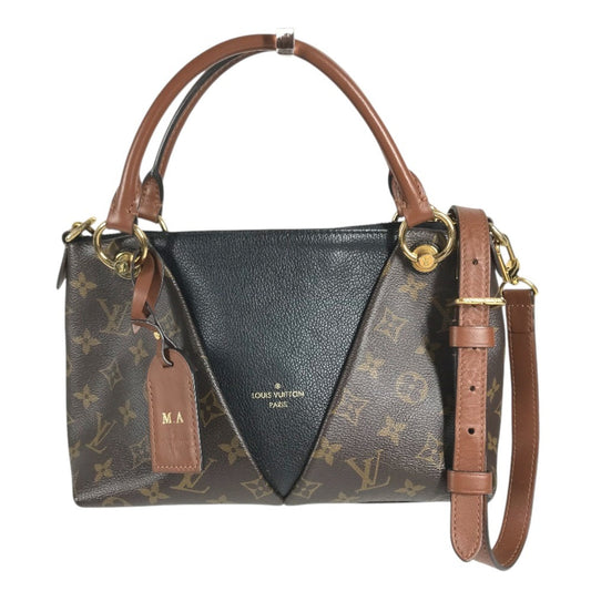 LOUIS VUITTON M43976 Monogram V Tote BB 2-Way Bag: Handbag, Tote Bag, Crossbody Bag Shoulder Bag MonogramCanvas / Leather Brown Used