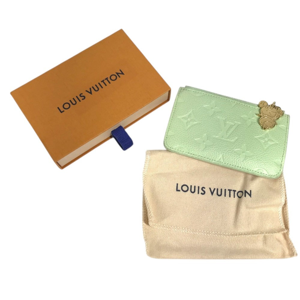 LOUIS VUITTON M13800 MonogramMulticolore Takashi Murakami LV × TM Card Case Porte Cult Romy Panda coin purse card case wallet coin purse MonogramMulticoloreCanvas Green Tea Green Used