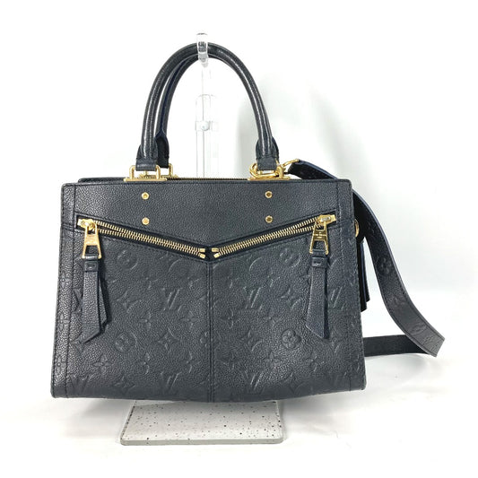 LOUIS VUITTON M54196 モノグラムアンプラント スリーPM 2WAY ショルダーバッグ カバン 斜め掛け ハンドバッグ モノグラムアンプラントレザー レディース ネイビー