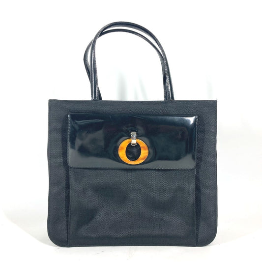 Dior Vintage Shoulder Bag/Handbag Leather Women's Black