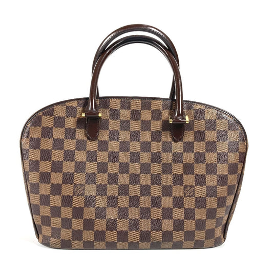 LOUIS VUITTON N51282 ダミエ サリア オリゾンタル カバン 肩掛け トートバッグ ショルダーバッグ ハンドバッグ ダミエキャンバス レディース エベヌ ブラウン