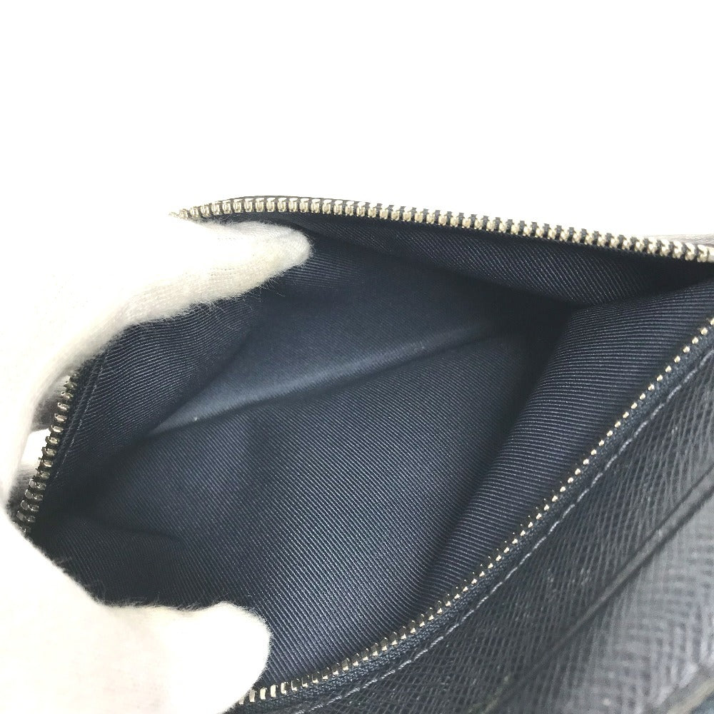 LOUIS VUITTON M33423 タイガ ポシェット・カサイ ポーチ クラッチバッグ ストラップ付 セカンドバッグ タイガレザー ユニセックス ブルーマリーヌ ネイビー