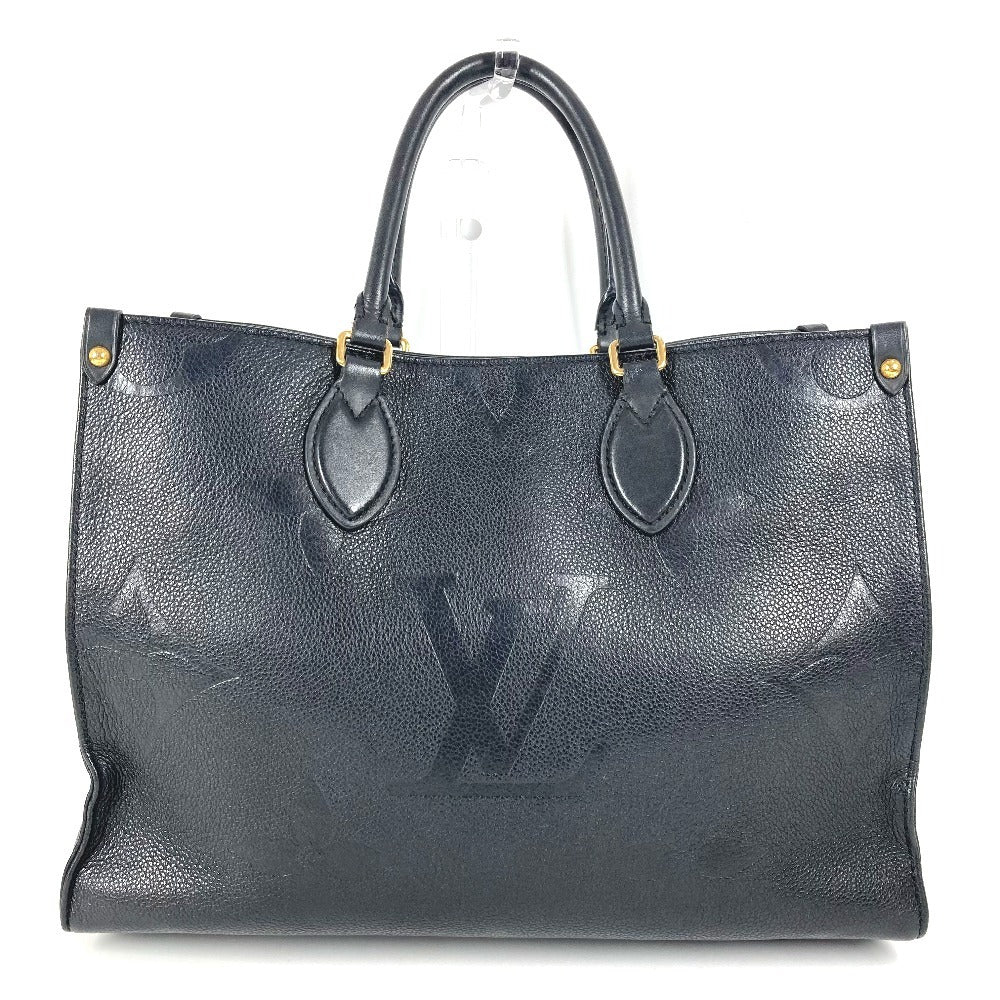 LOUIS VUITTON M45595 モノグラムアンプラント オンザゴーMM 2WAYバッグ カバン ハンドバッグ ショルダーバッグ 肩掛け トートバッグ モノグラムアンプラントレザー ユニセックス ノワール ブラック