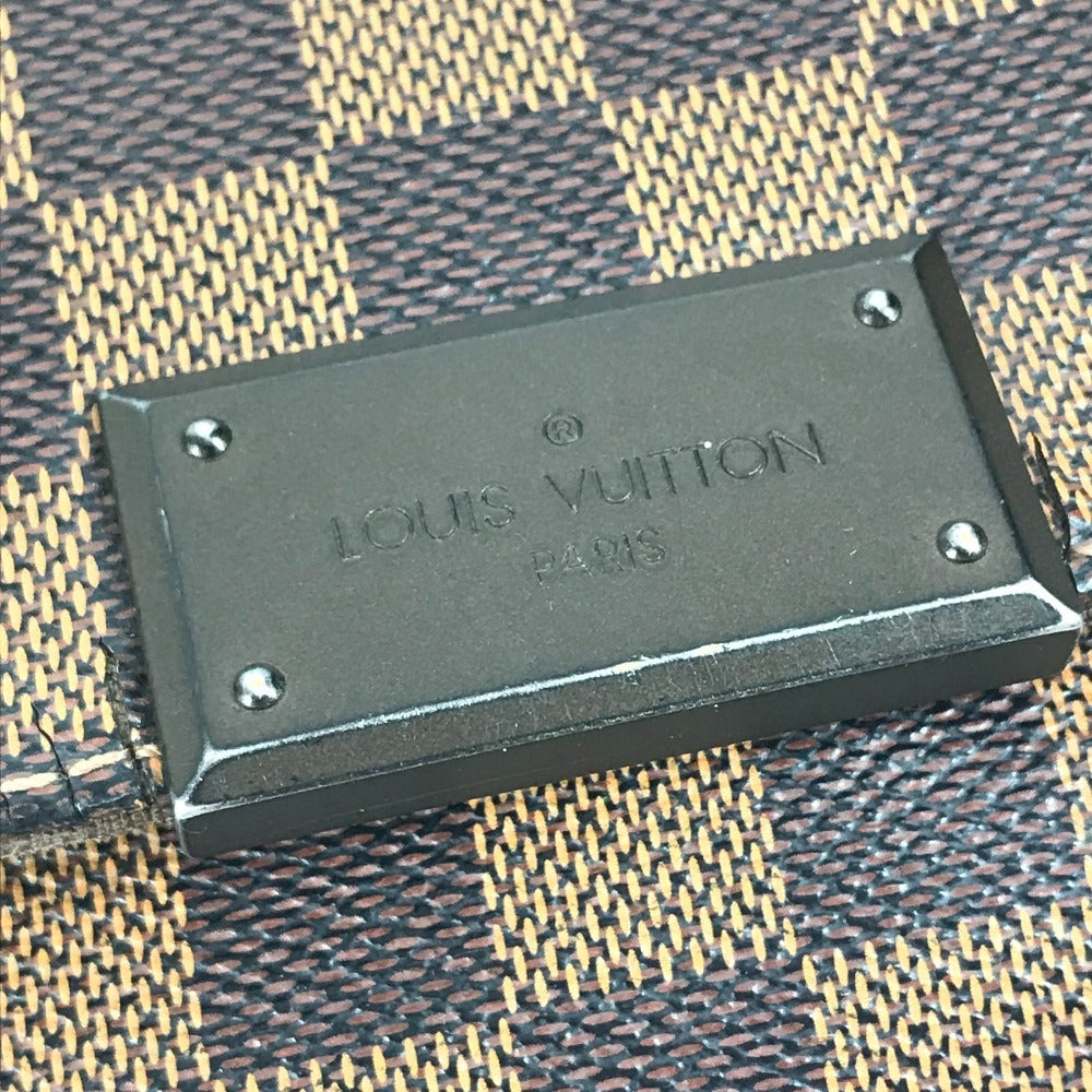 LOUIS VUITTON N41213 ダミエ ディストリクトPM カバン フラップ 斜め掛け ショルダーバッグ ダミエキャンバス ユニセックス エベヌ ブラウン