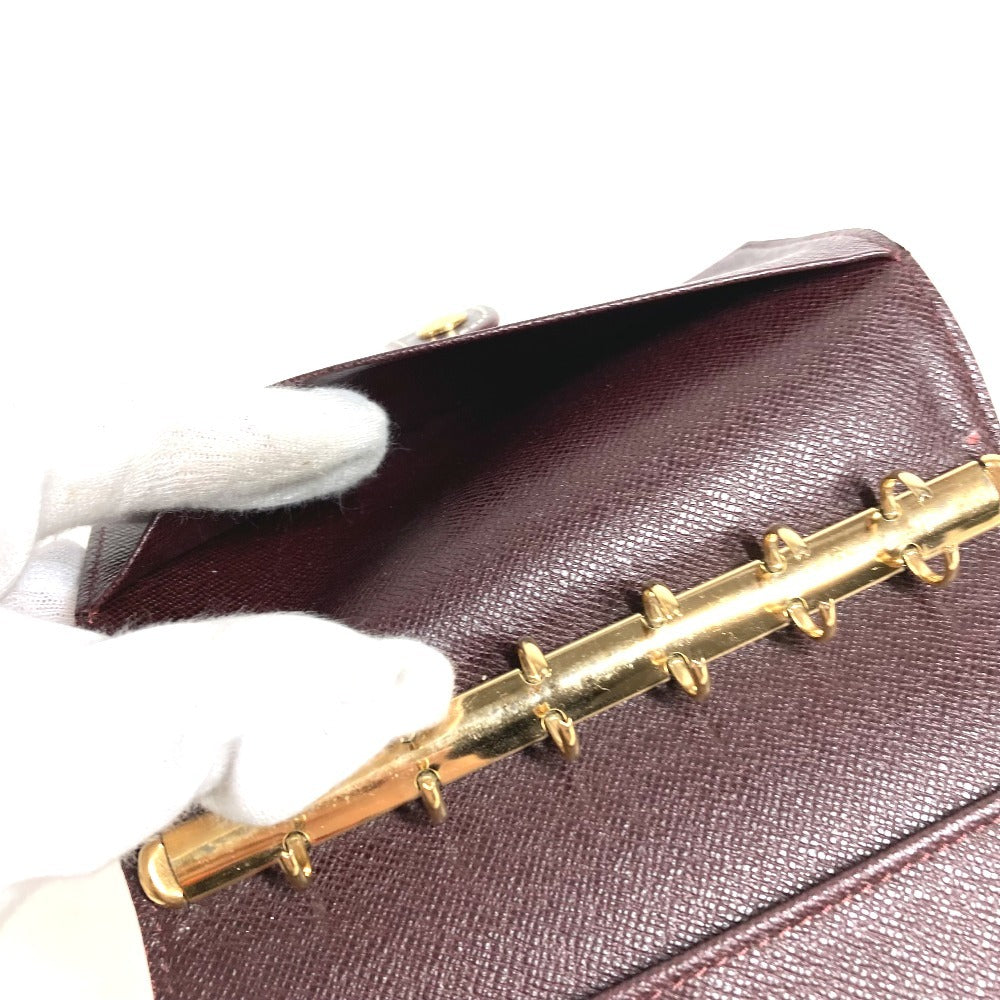 LOUIS VUITTON R21082 モノグラムイディール アジェンダPM アジェンダ PM ステーショナリー ケース ノート メモ帳 手帳カバー モノグラムイディール ユニセックス レッド