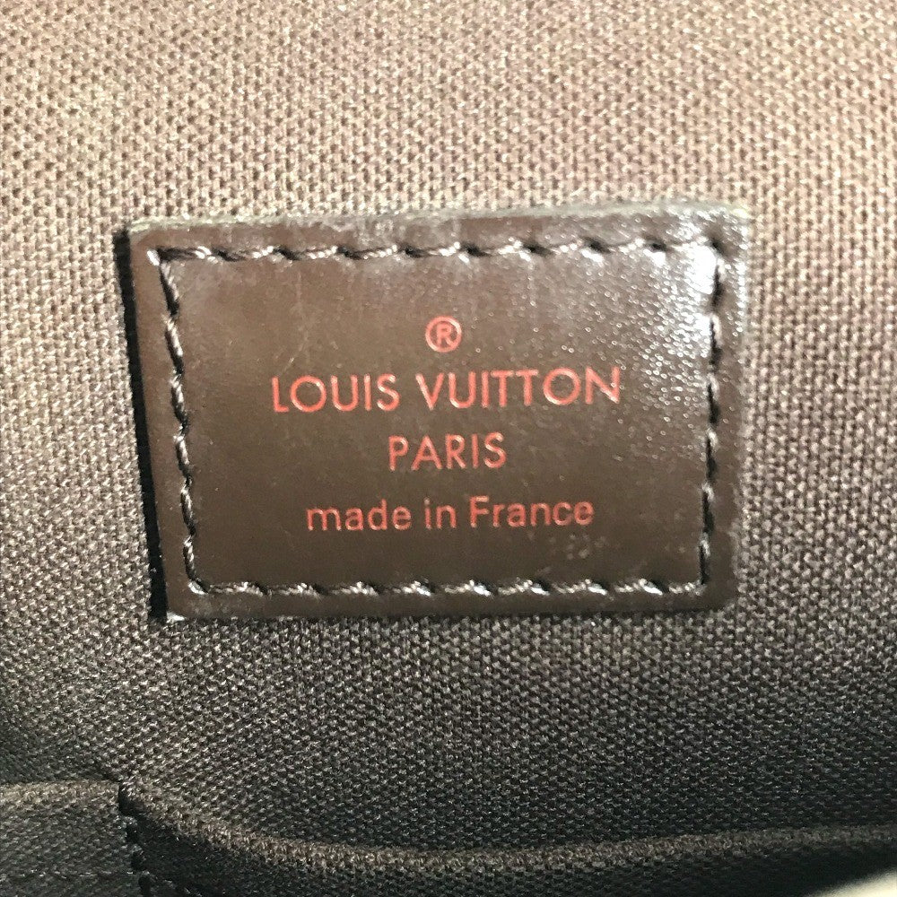 LOUIS VUITTON N51210 Damier Brooklyn PM Brooklyn PM Bag Crossbody Shoulder Bag Damier Canvas Ebene Brown Used