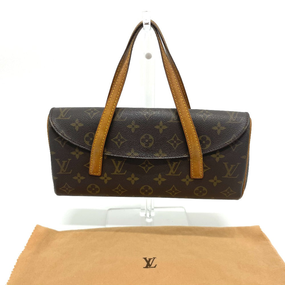 LOUIS VUITTON M51902 Monogram Sonatine Bag, Horizontal Flap Handbag, Monogram Canvas, Women's, Brown