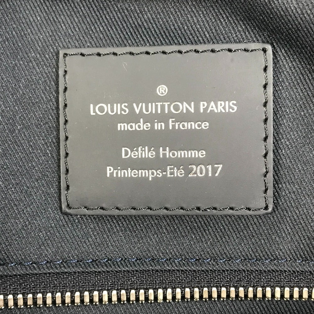 LOUIS VUITTON M54127 Monogram Savannah Jake & Dinos Chapman 2-Way Shoulder Bag/Crossbody Tote Bag in Monogram Savannah Canvas, Navy