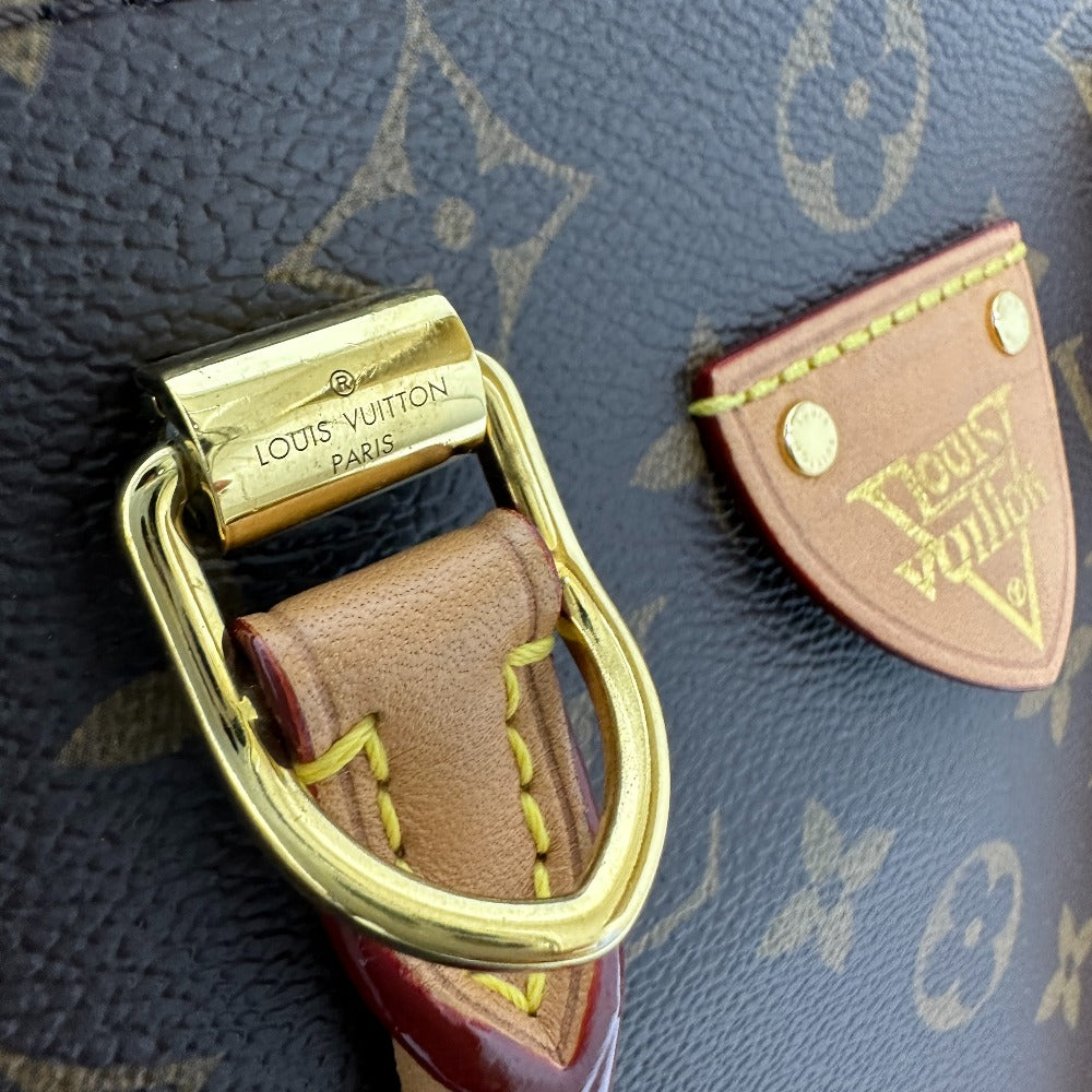 LOUIS VUITTON M44961 Monogram LV Moon Alma 2-Way Shoulder Bag with Chain and Handbag in Monogram Canvas, Brown