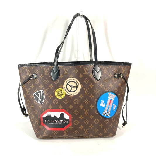 LOUIS VUITTON M42844 マイモノグラムワールドツアー ネヴァーフルMM トートバッグ カバン 肩掛け ショルダーバッグ モノグラムキャンバス レディース ブラウン