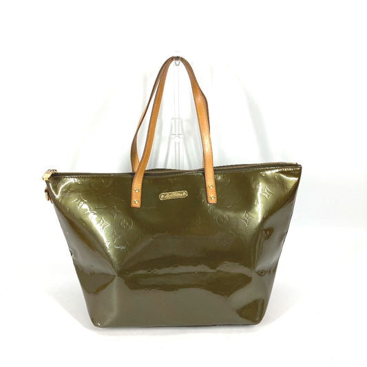 LOUIS VUITTON M93674 モノグラムヴェルニ ベルヴューGM カバン 肩掛け トートバッグ ショルダーバッグ モノグラムヴェルニキャンバス レディース ヴェールブロンズ カーキ