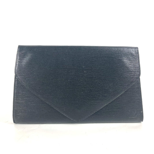 LOUIS VUITTON M52632 エピ アールデコ カバン ポーチ クラッチバッグ エピレザー レディース ノワール ブラック